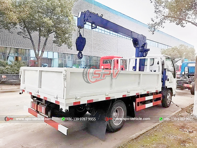 ISUZU 100P Truck Mounted Crane - Rear Right Side